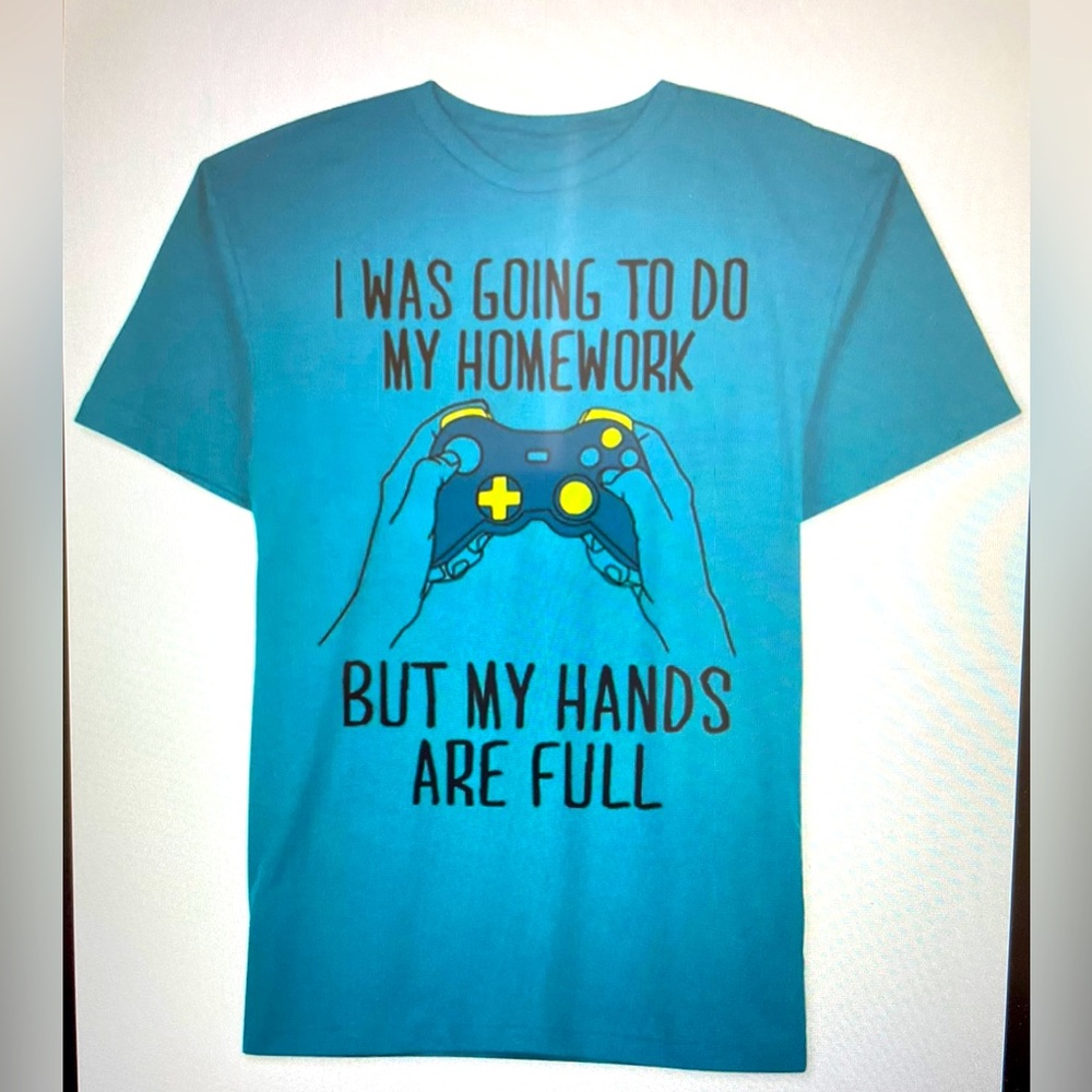 Video Games Graphic-Print Cotton T-Shirt, Boys